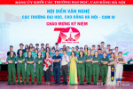 Cao đẳng Kinh tế - Kỹ thuật Thương mại xuất sắc đạt giải Ba Hội diễn nghệ thuật chào mừng kỷ niệm 70 năm Giải phóng Thủ đô (10/10/1954 - 10/10/2024)